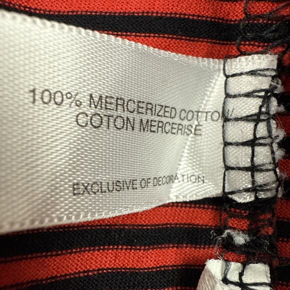 Cutter & Buck Signature Collection Mens Polo Shirt Size XL Black & White Stripes - Picture 9 of 10